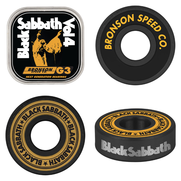 Bronson X Black Sabbath Pro G3 Bearings