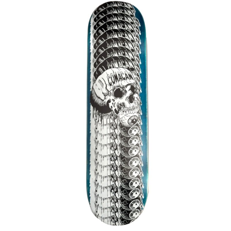 Comacan Stacked Skull Blue 8.5