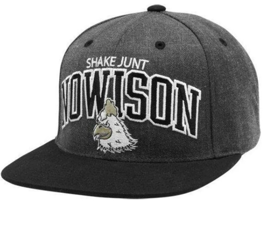 Shake Junt Mascot Grey/Black SnapBack