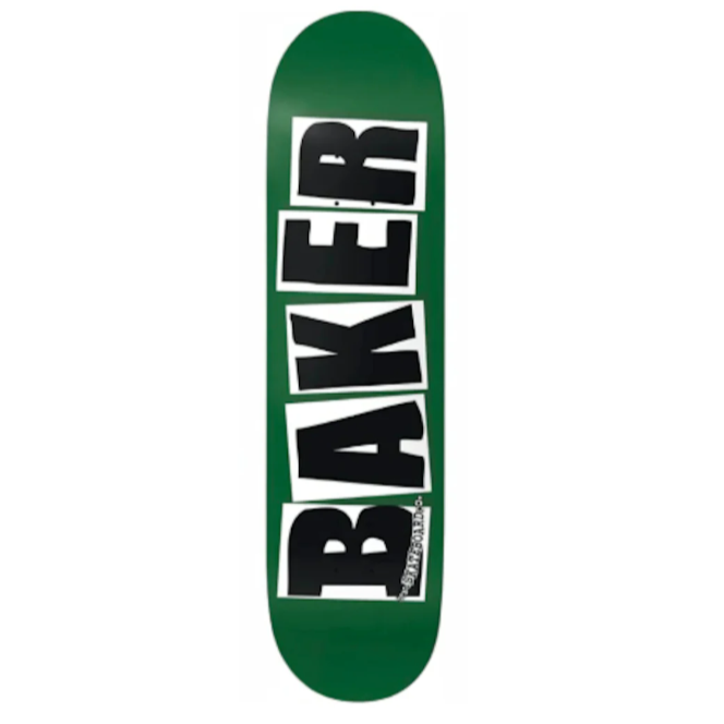 Baker Brand Logo Forest Green 8.38 *Price Point*