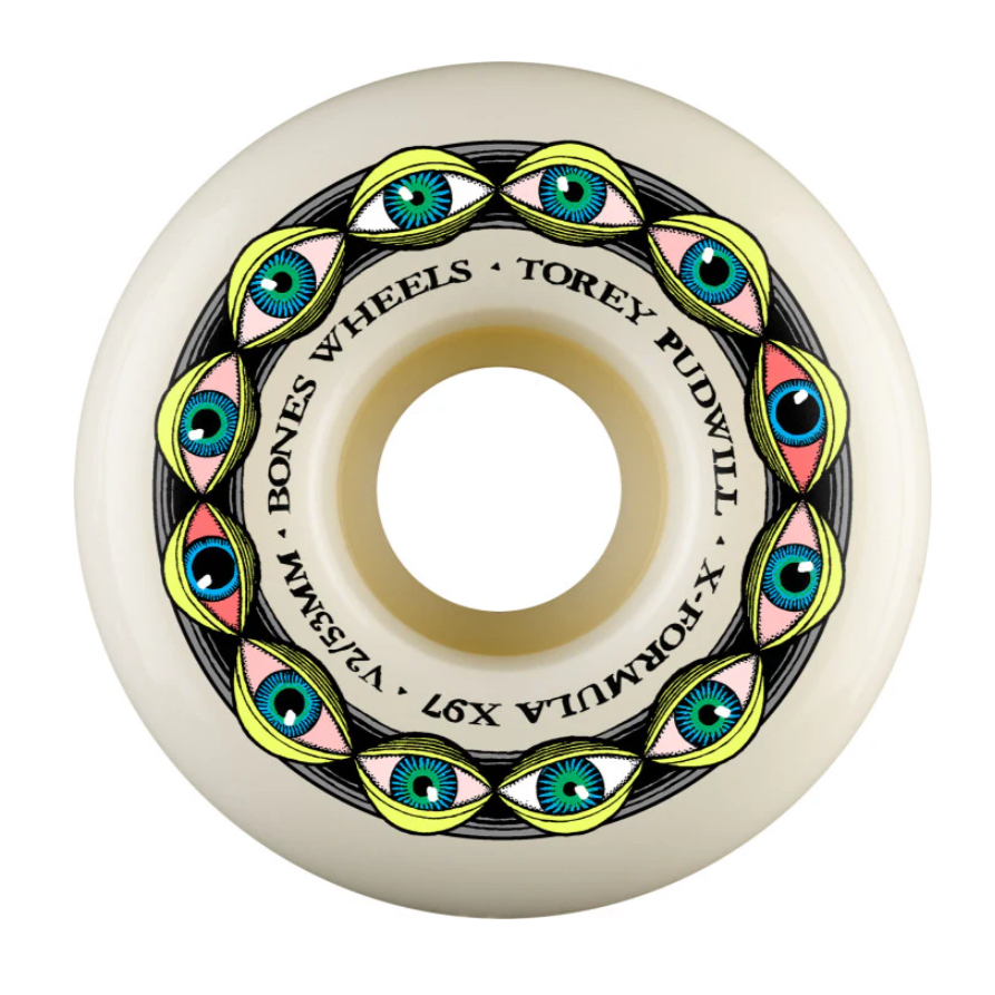 Bones Torey Pudwill X-Formula Frying Eyes V2 Locks 53mm 97a
