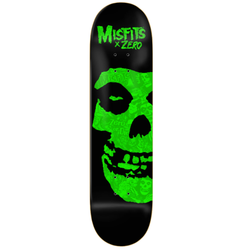 Zero X Misfits Fiend Skull Collage 8.375