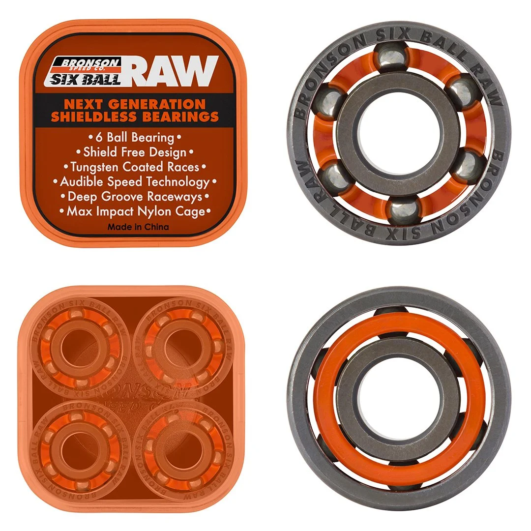 Bronson Pro Raw 6 Ball Bearings