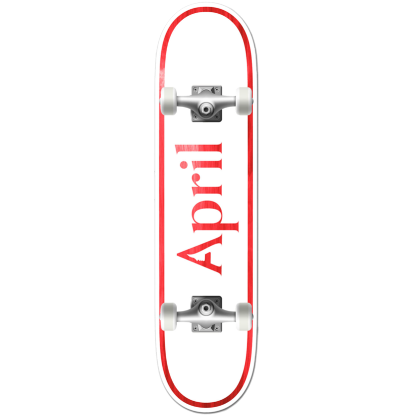 April OG Logo Red Mini 7.25 Complete