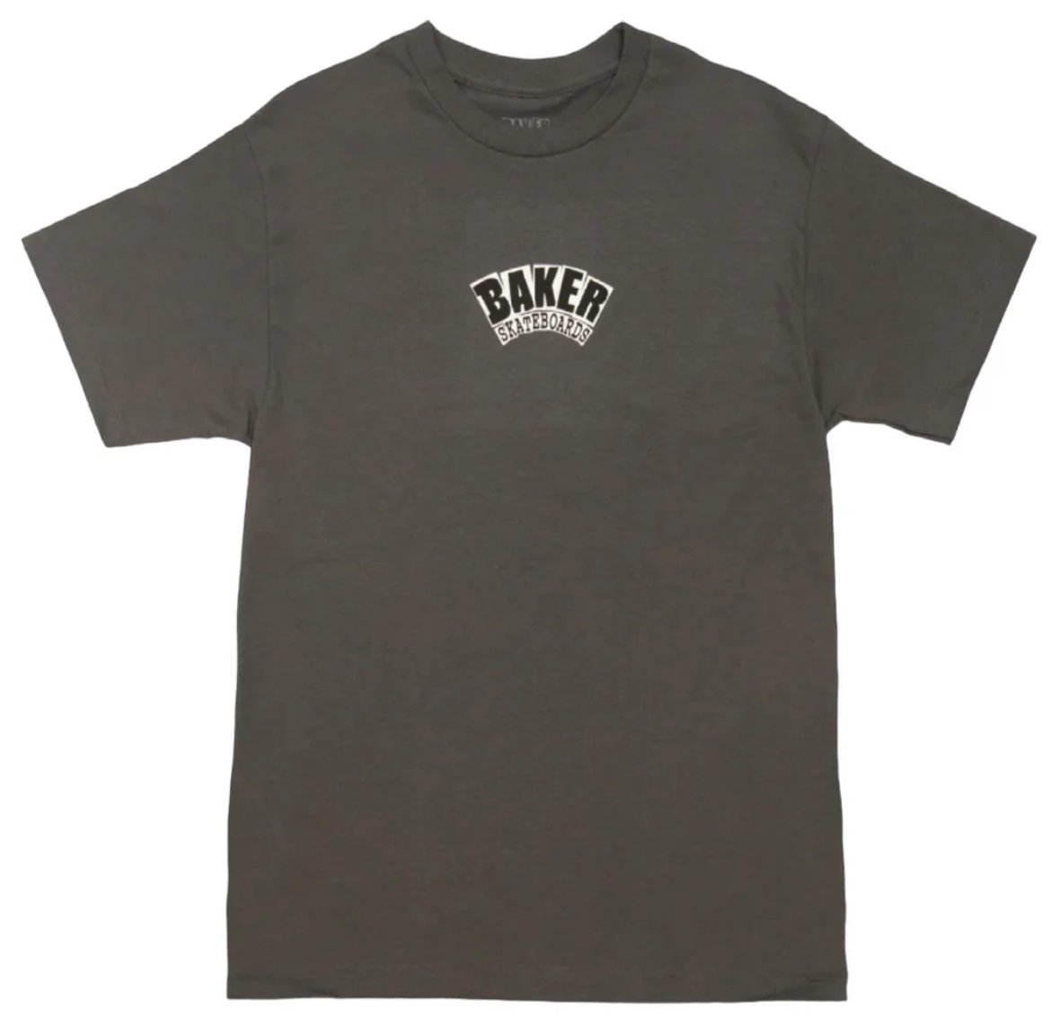 Baker Arch Logo Charcoal T-Shirt