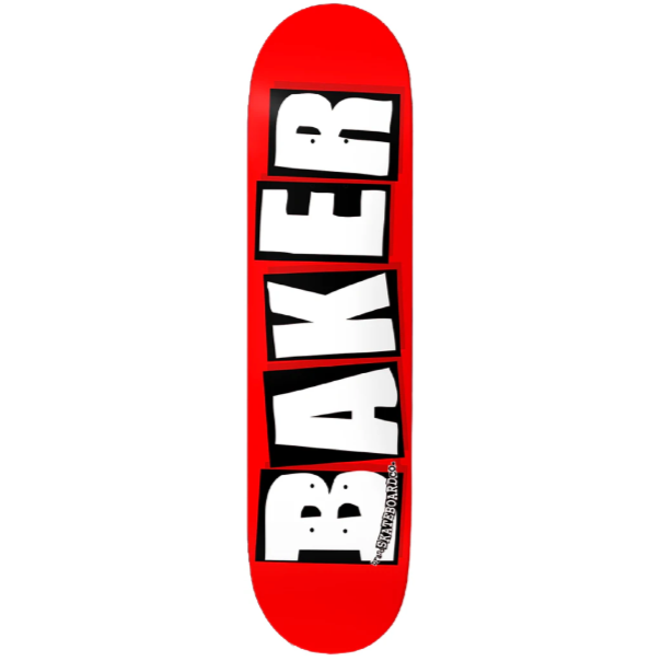 Baker Brand Logo White 8.25