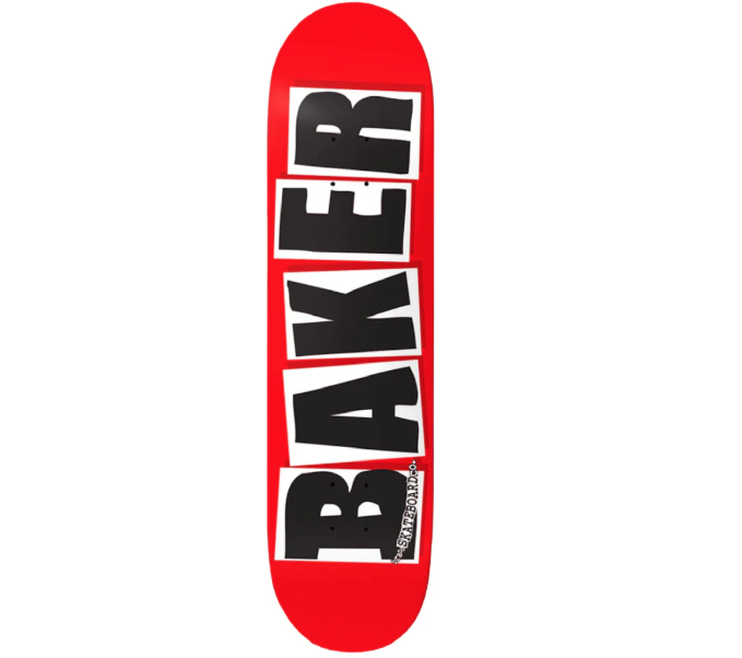 Baker Brand Logo Black/Red 8.38