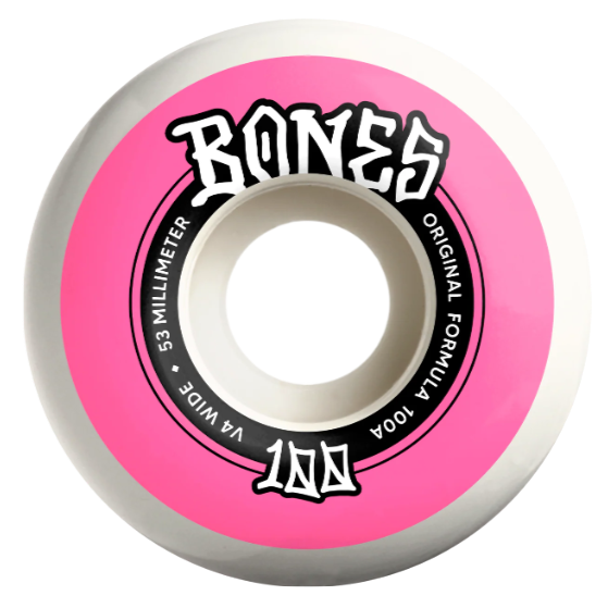 Bones 100's V4 Wide 53mm