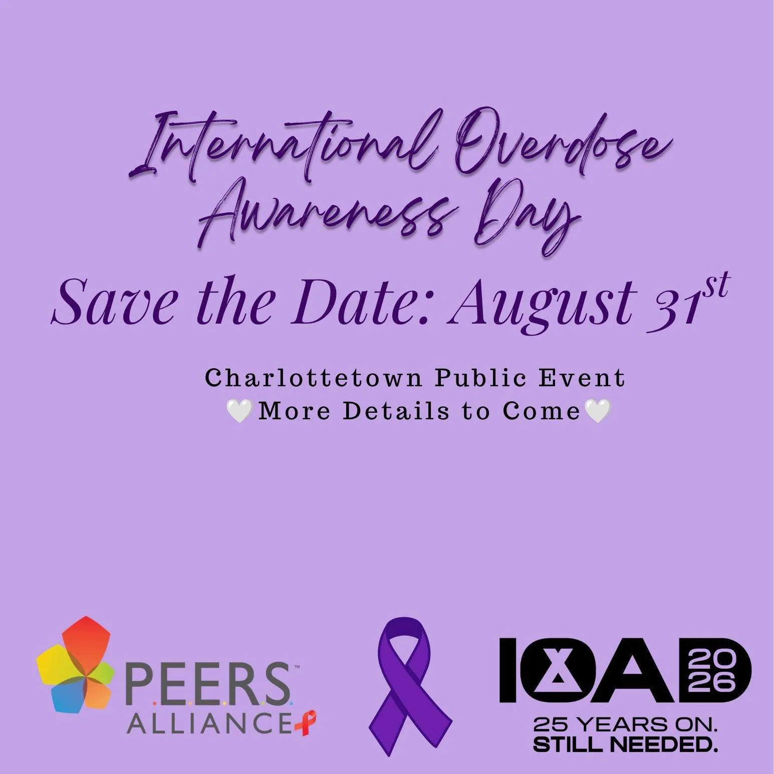 International Overdose Awareness Day (IOAD) 