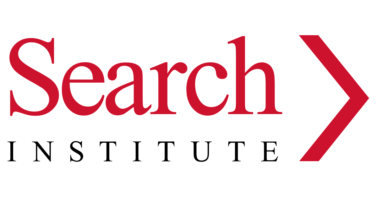 Search Institute logo with red text and an arrow icon.