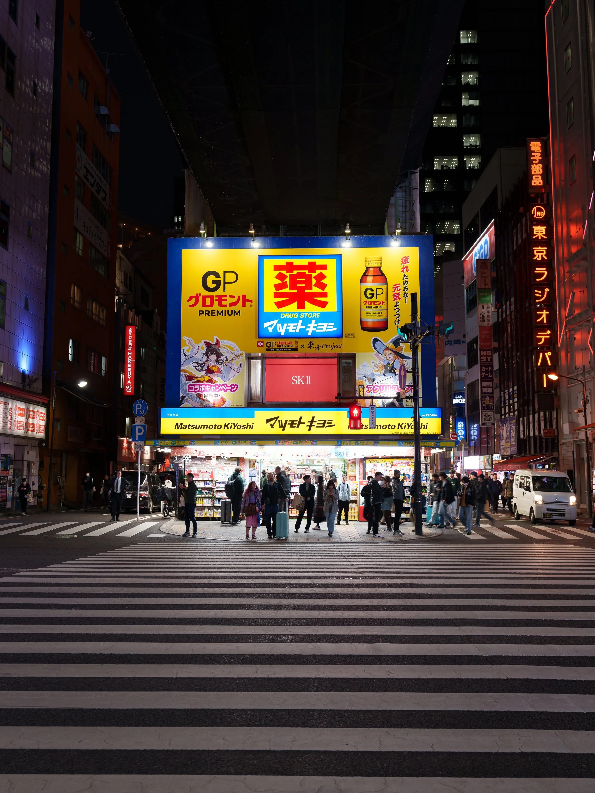 Beneath the bridge, Tokyo