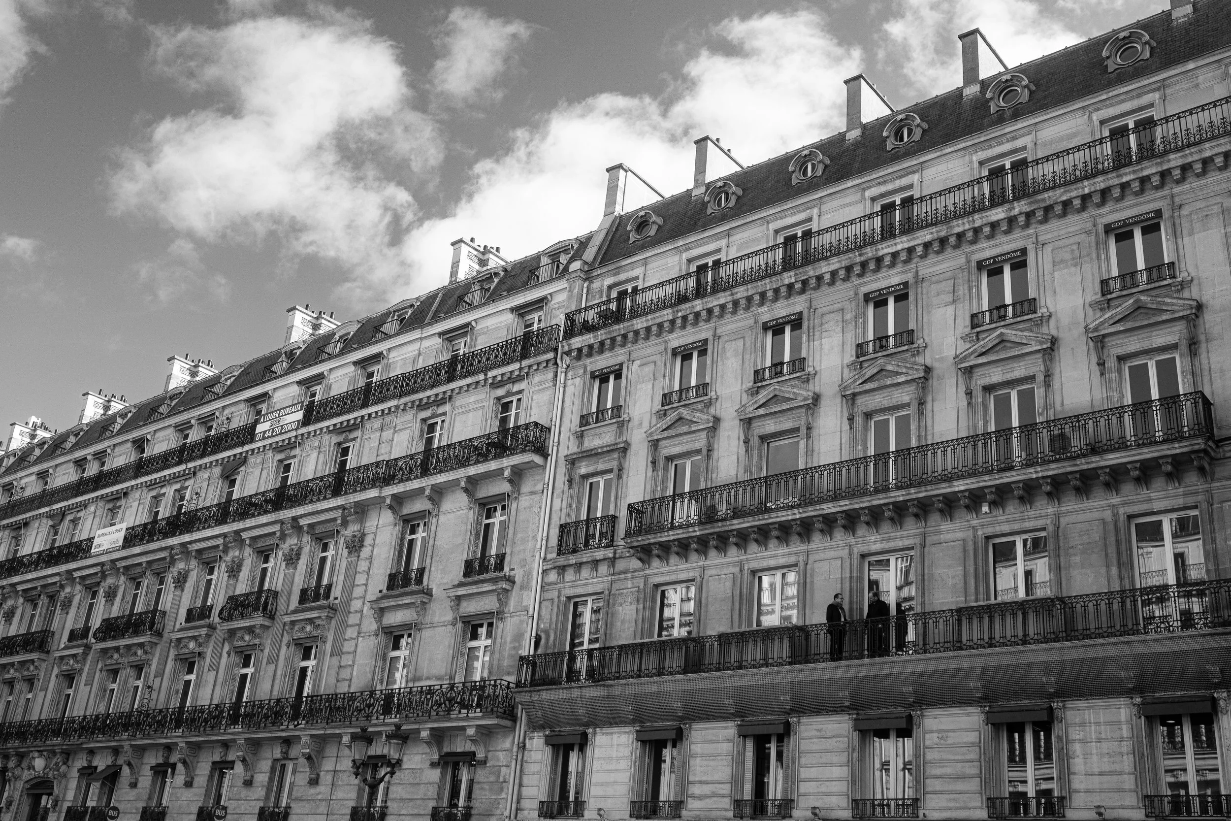 Two Frenchman On The Balcony, Paris