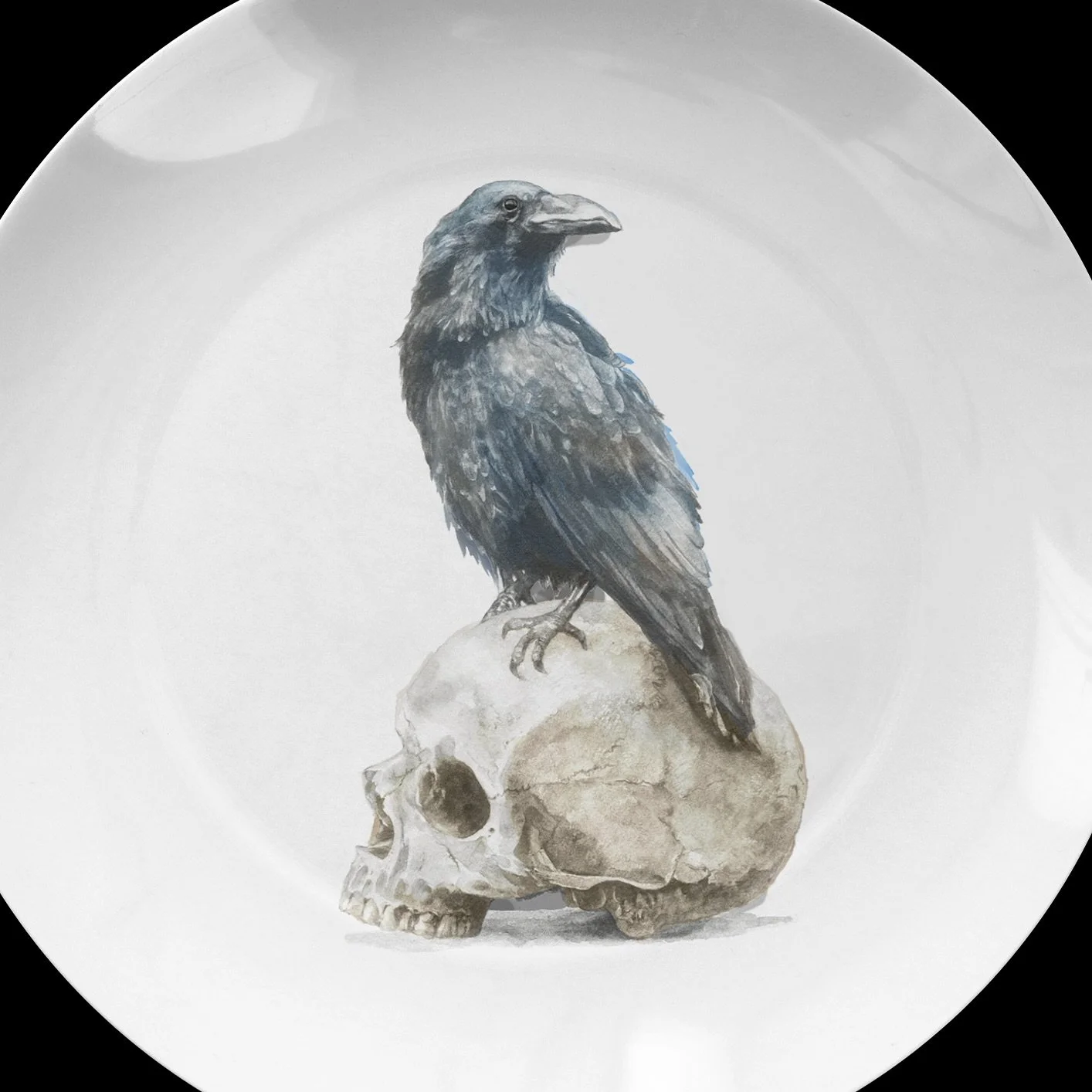 I mean...I would use this as a plate design 😆 This is part of my Classic Halloween collection with @wildappleart available for licensing. #halloweendecor #halloweentabletop