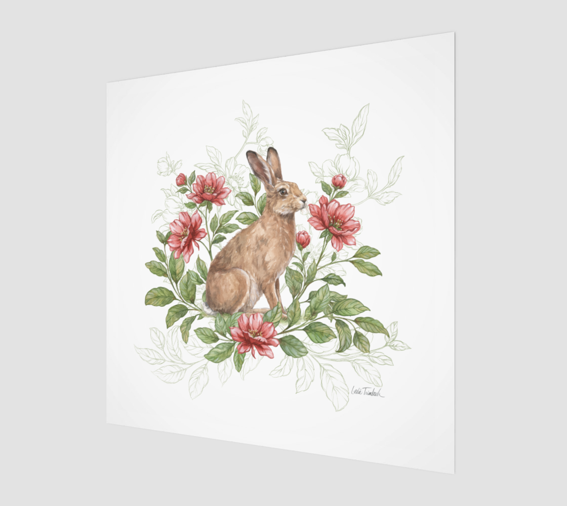 Cottage Bunny - Pink