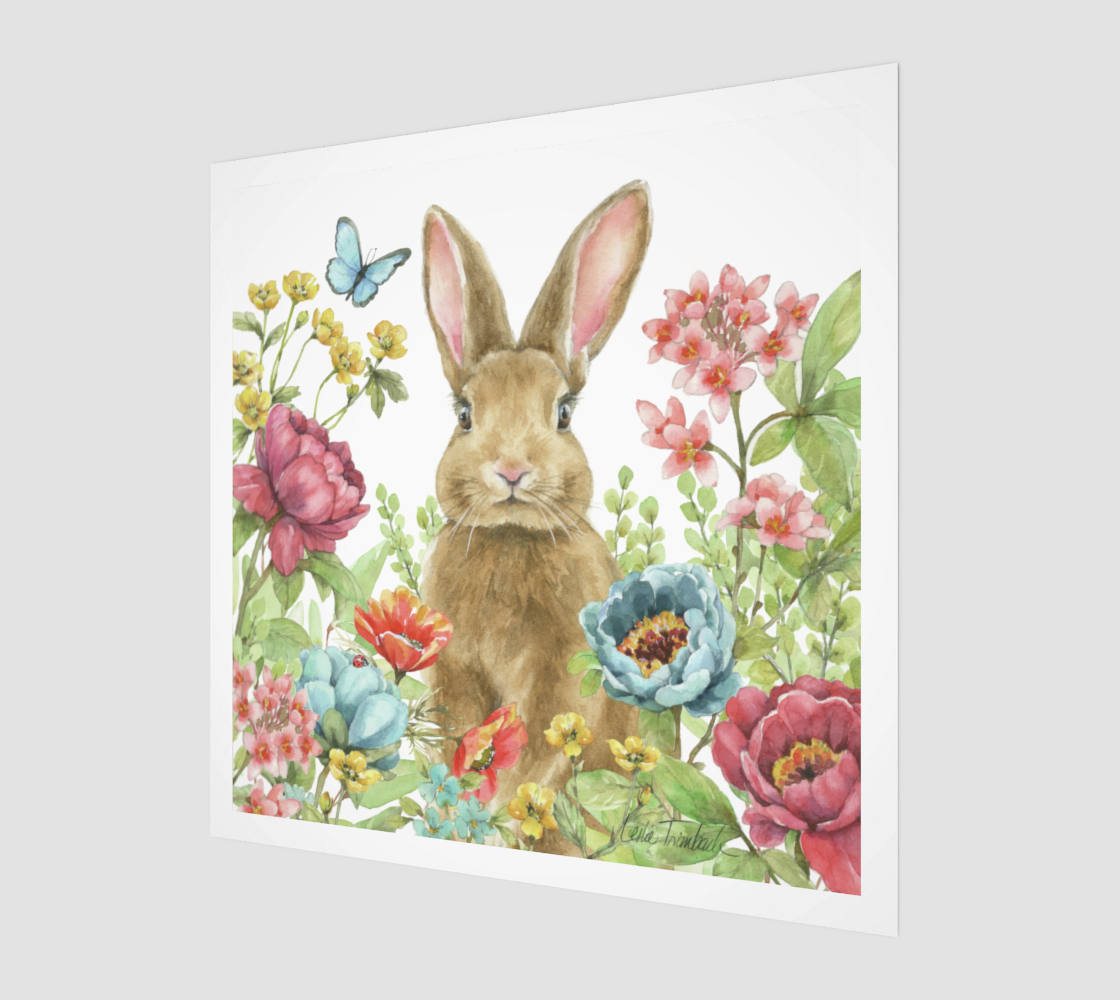 Garden Bunny | Fine Art Print