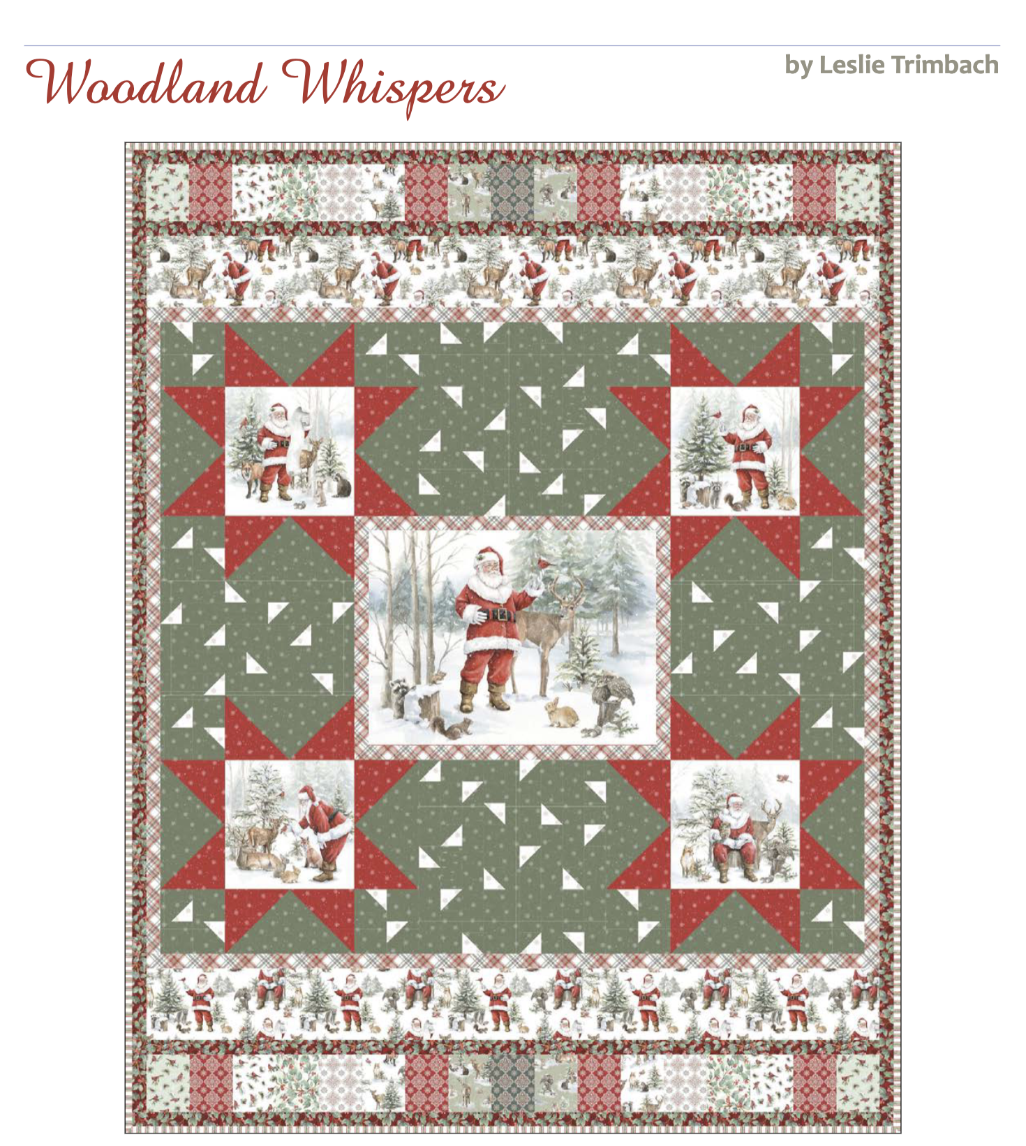 P&B TEXTILES – Woodland Whispers Collection