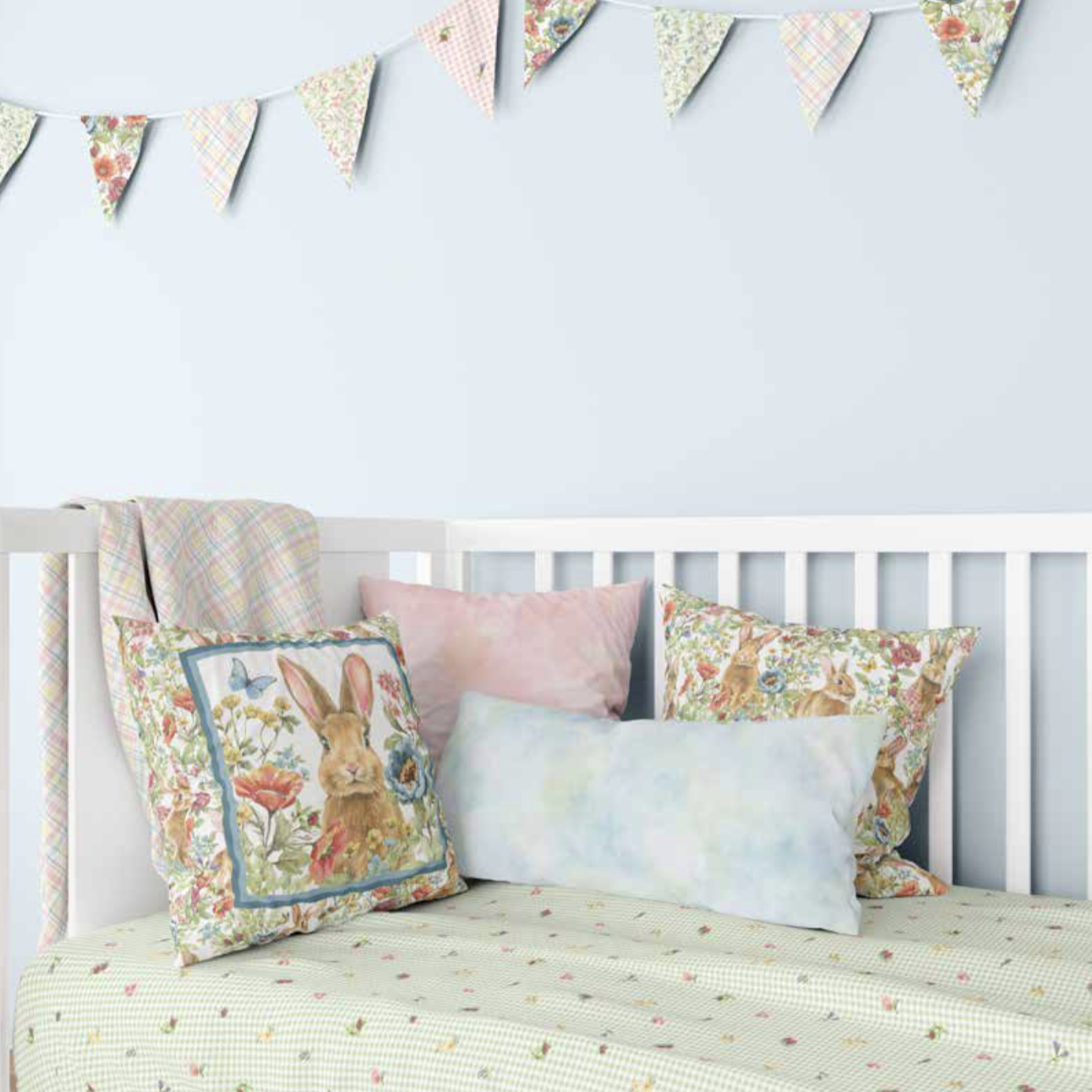 P&B FABRICS – Bunnies and Blooms Collection