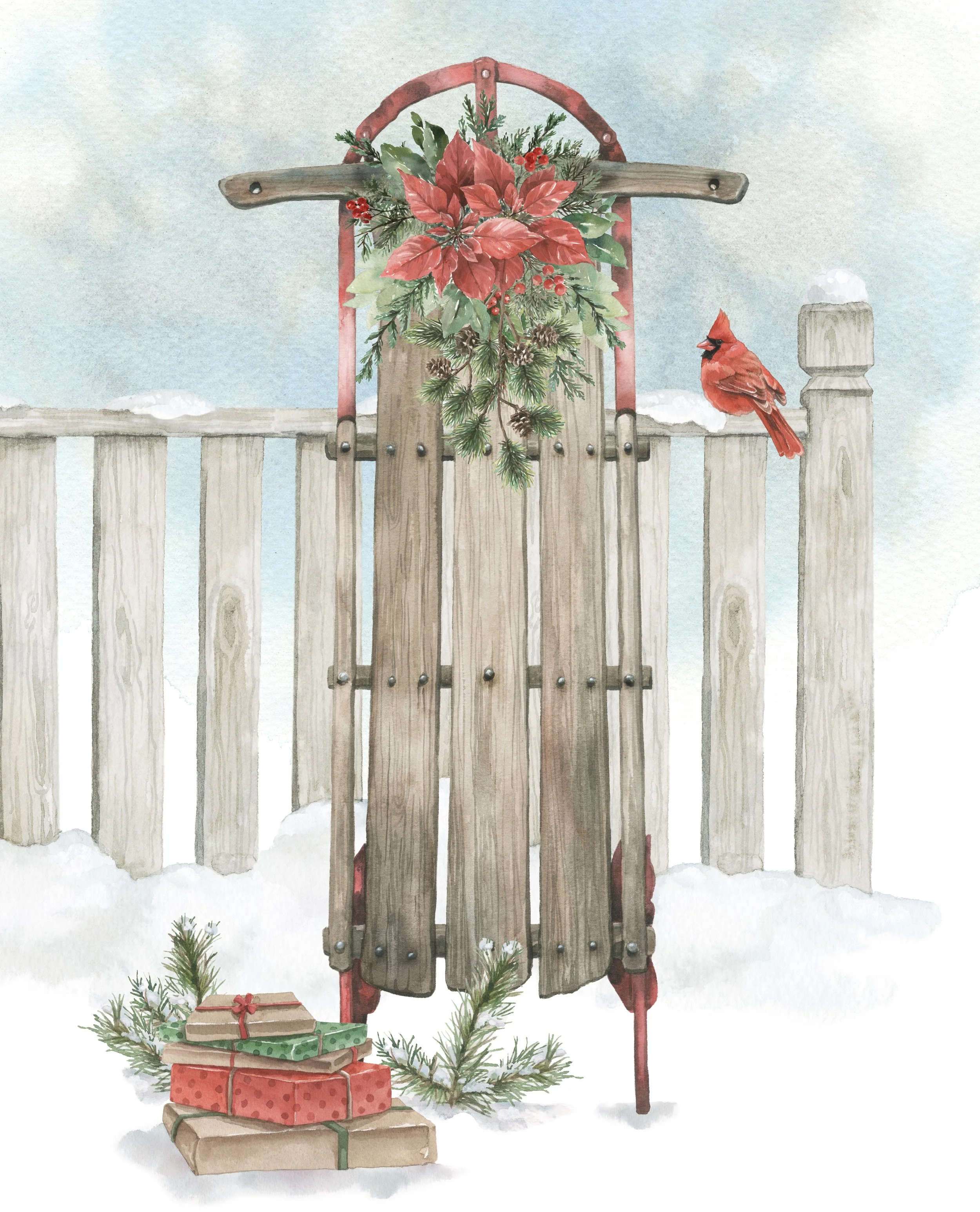 HEARTLAND WHOLESALE – Holiday Birds Cards Boxed Set