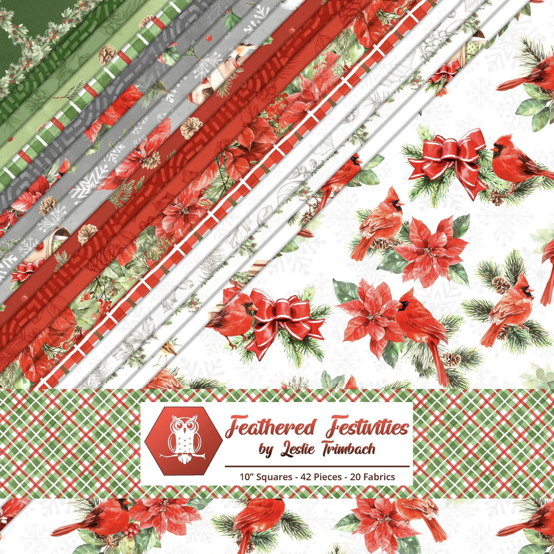 LUMIN FABRICS – Feathered Festivities Collection
