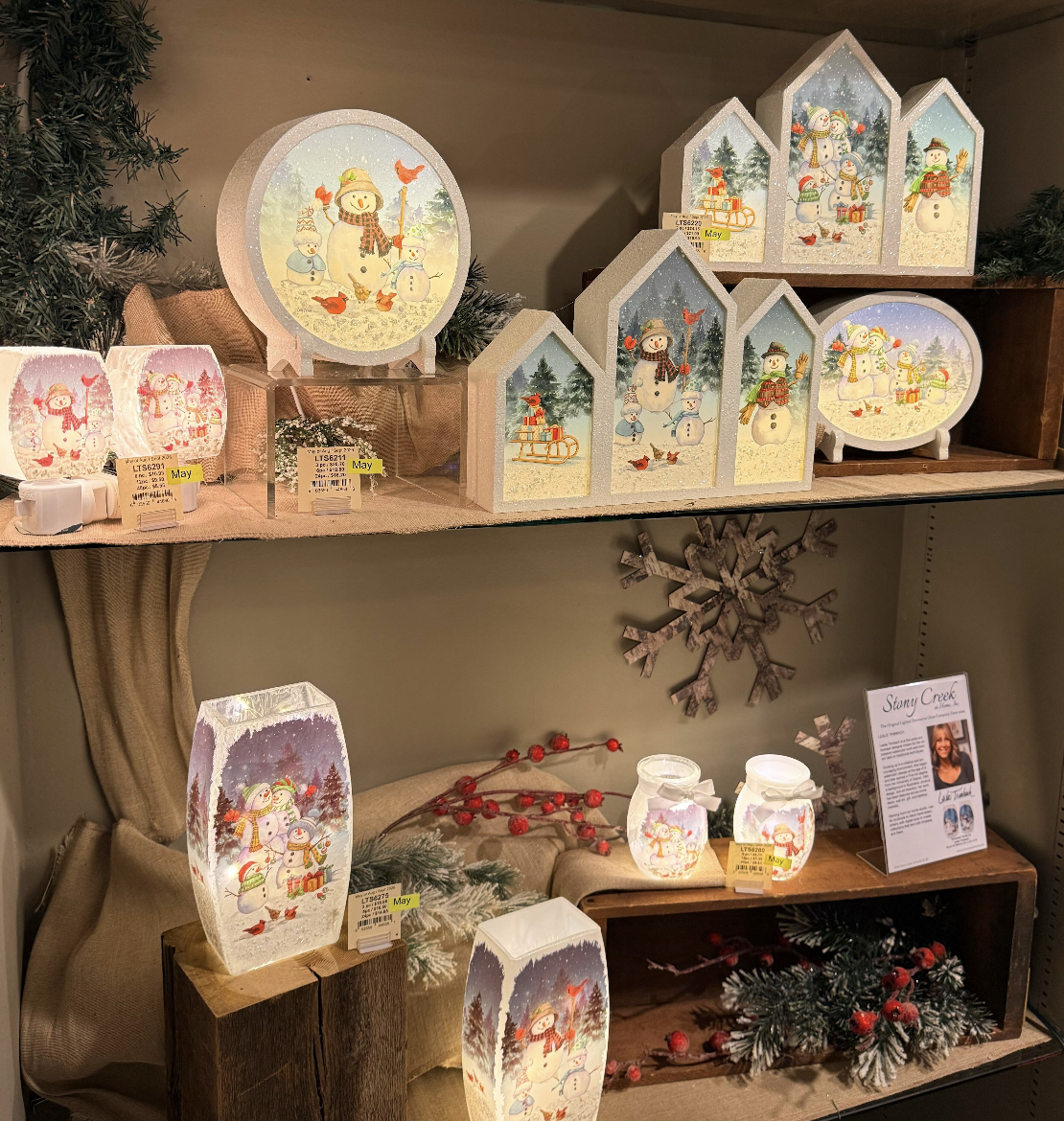 STONY CREEK – Snowman Family Collection