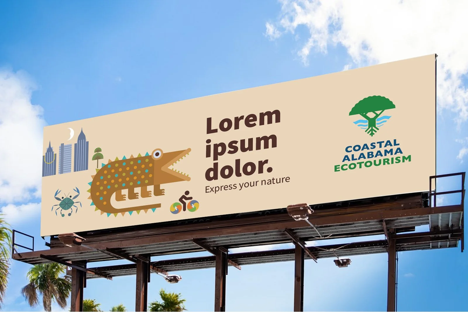Coastal Alabama Ecotourism Billboard