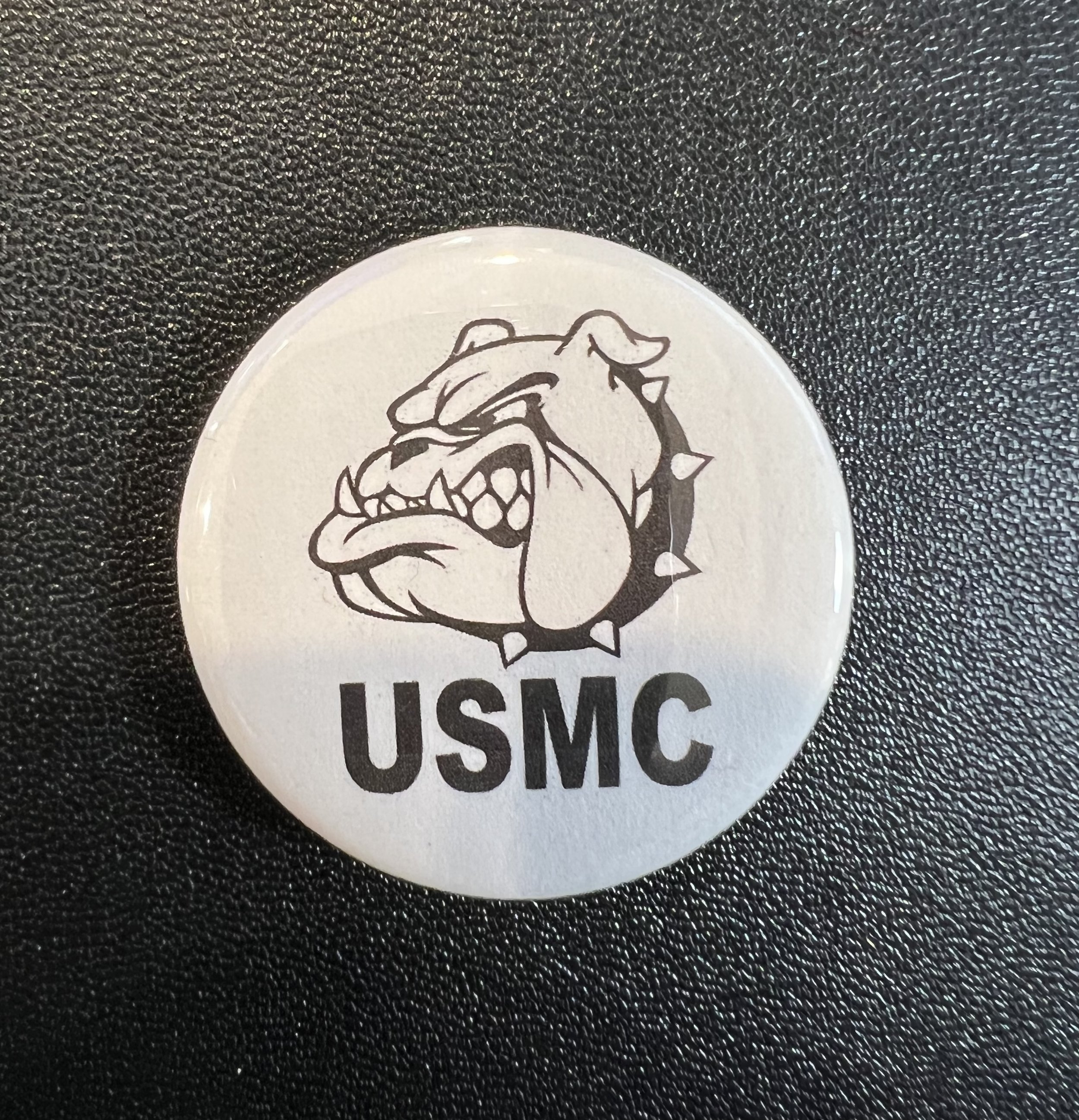 USMC Bulldog logo PIN