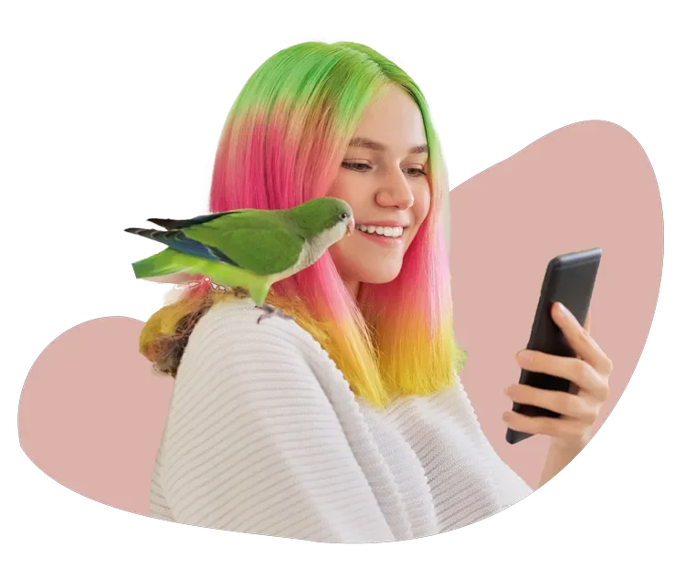 Woman Parakeet