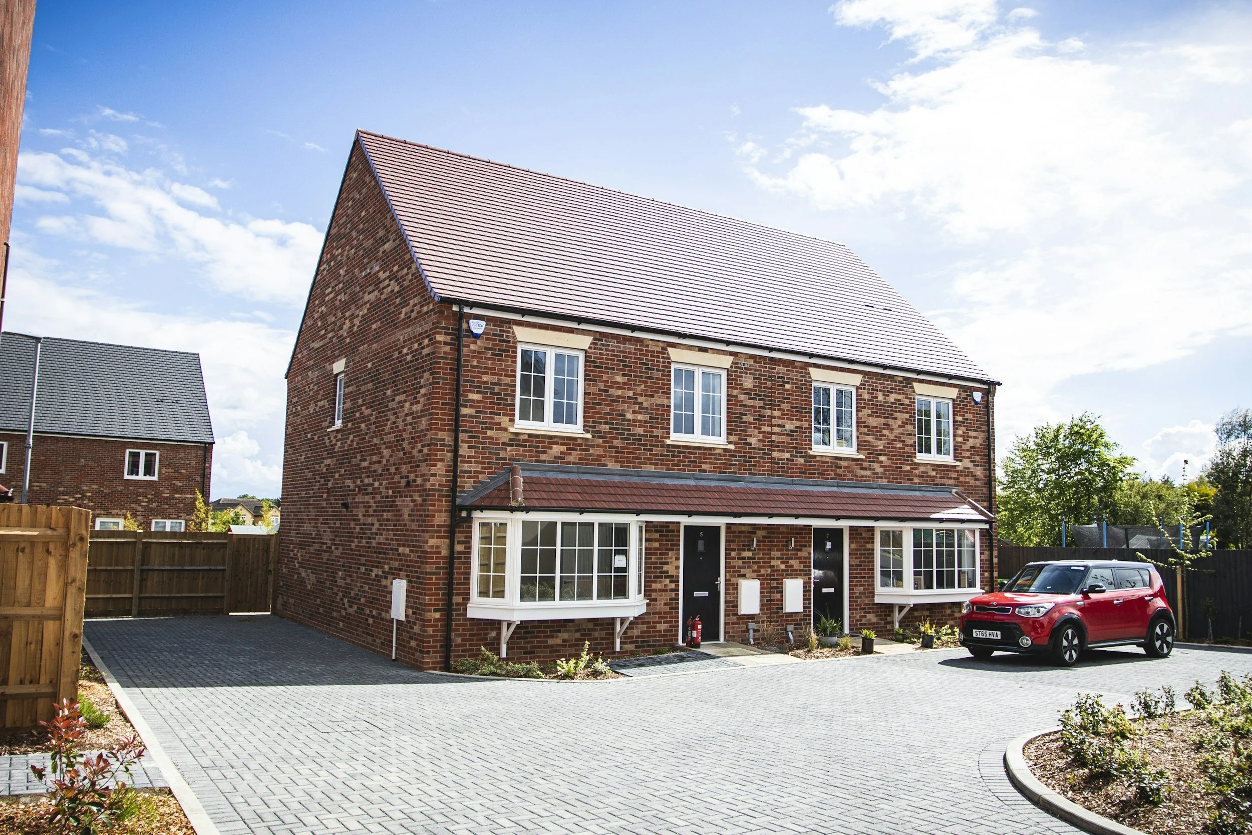 UK windows & doors on house frontage