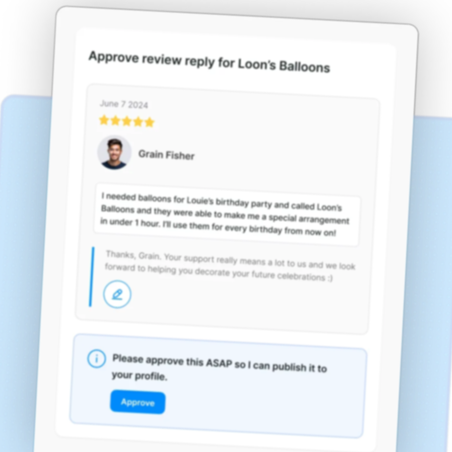 Auto-respond to Google reviews