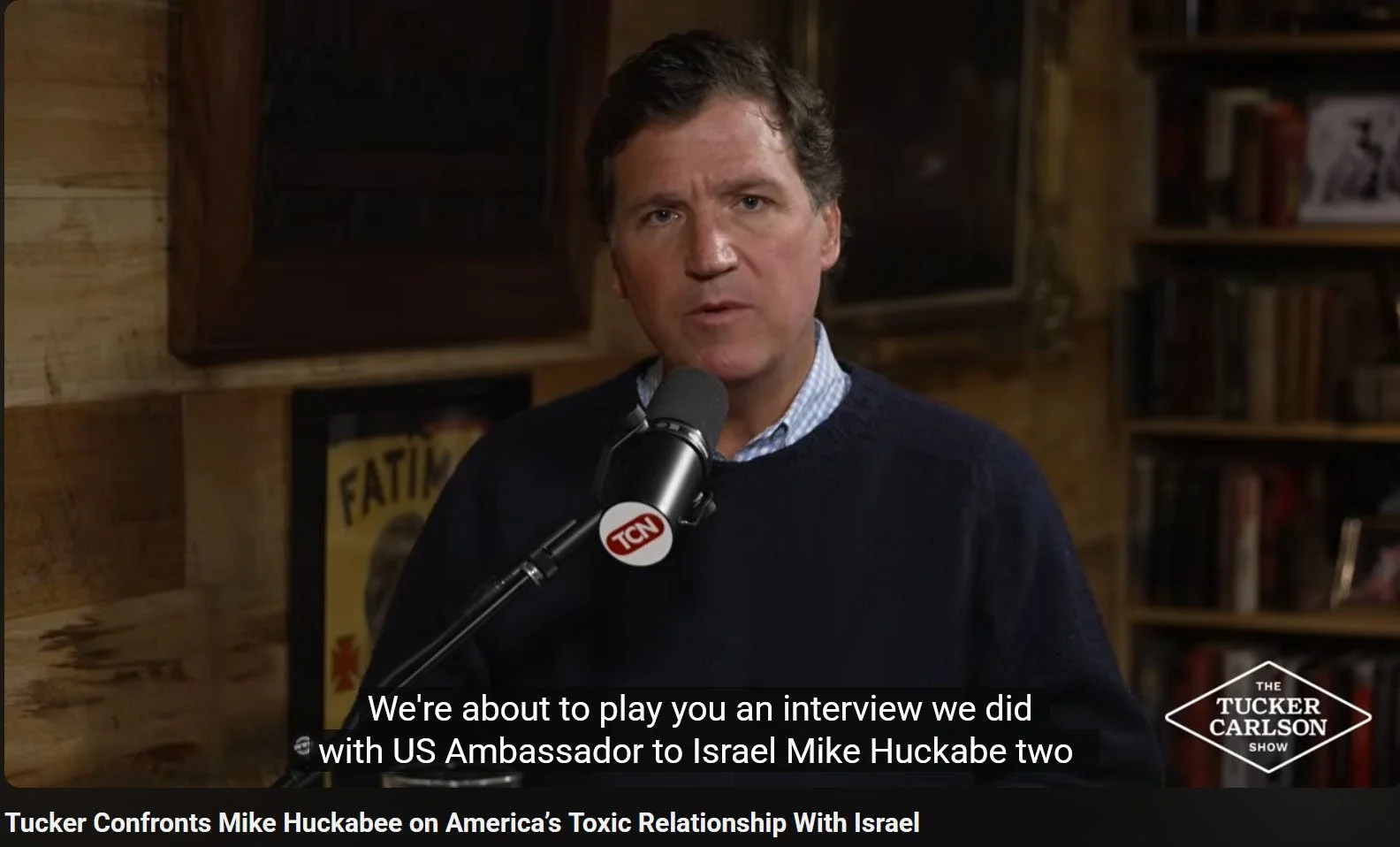 Can Tucker Carlson Be Petulant and Self Absorbed