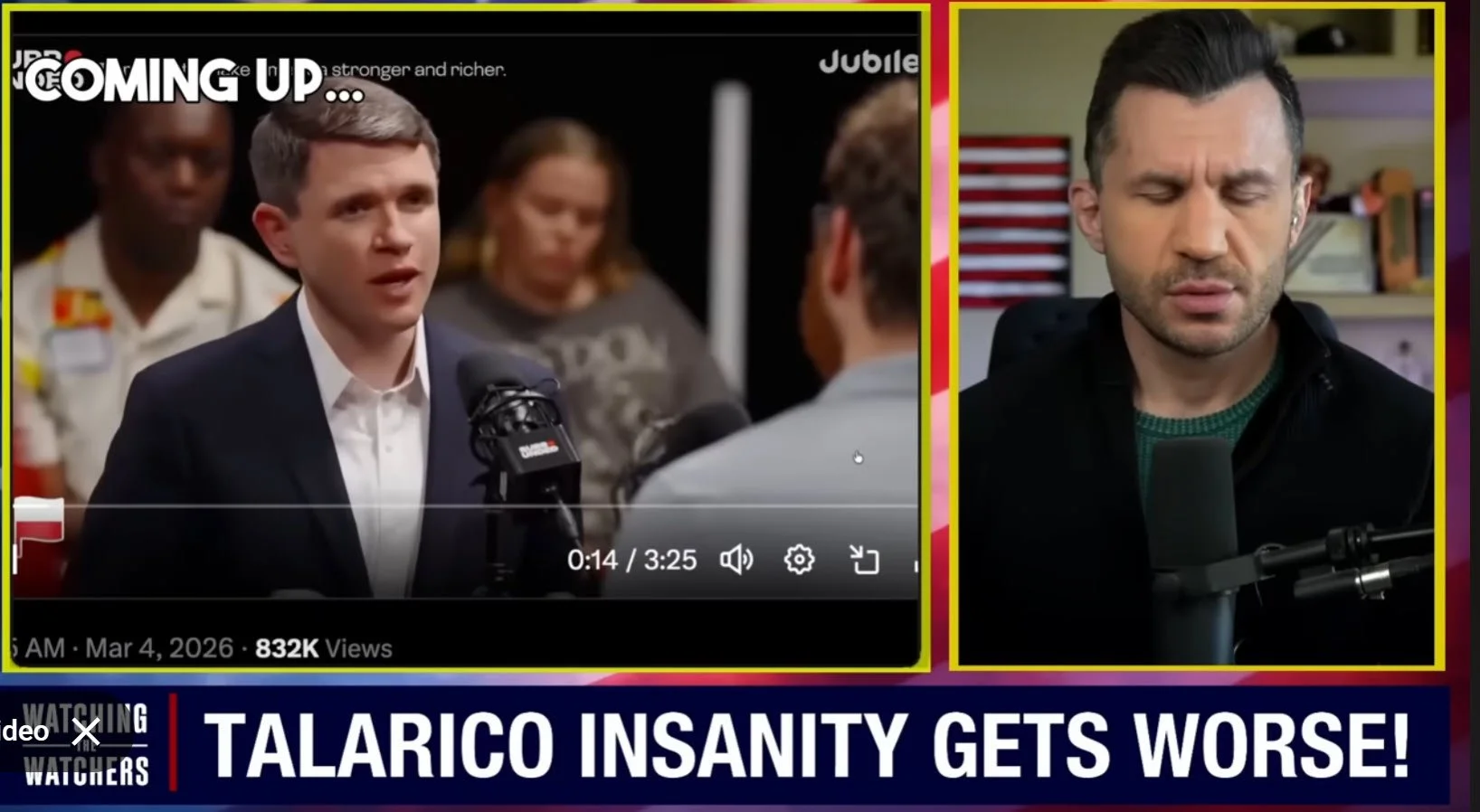 Talarico Update - How Whacky Can It Get