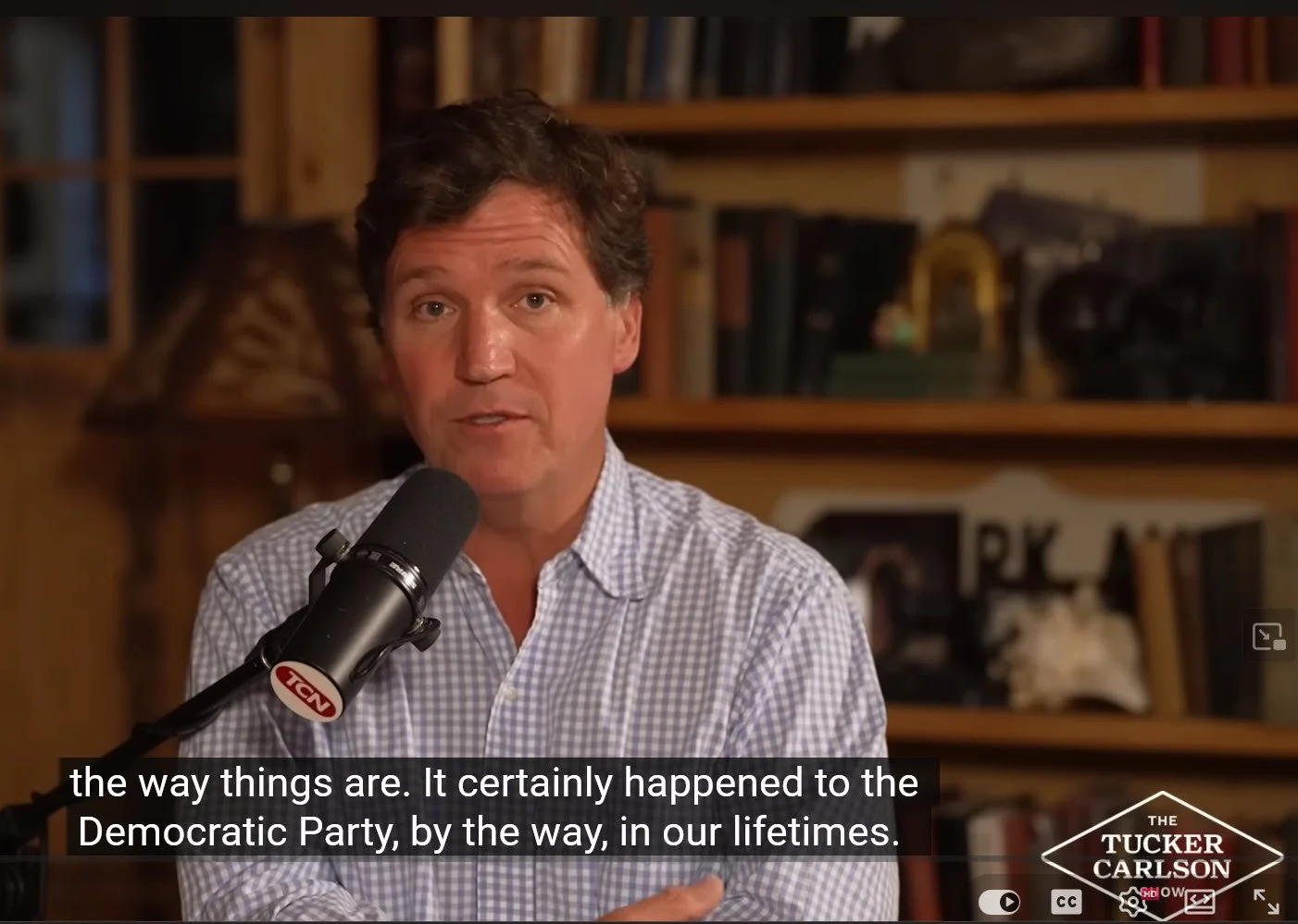 Tucker’s Shift to Isolationism