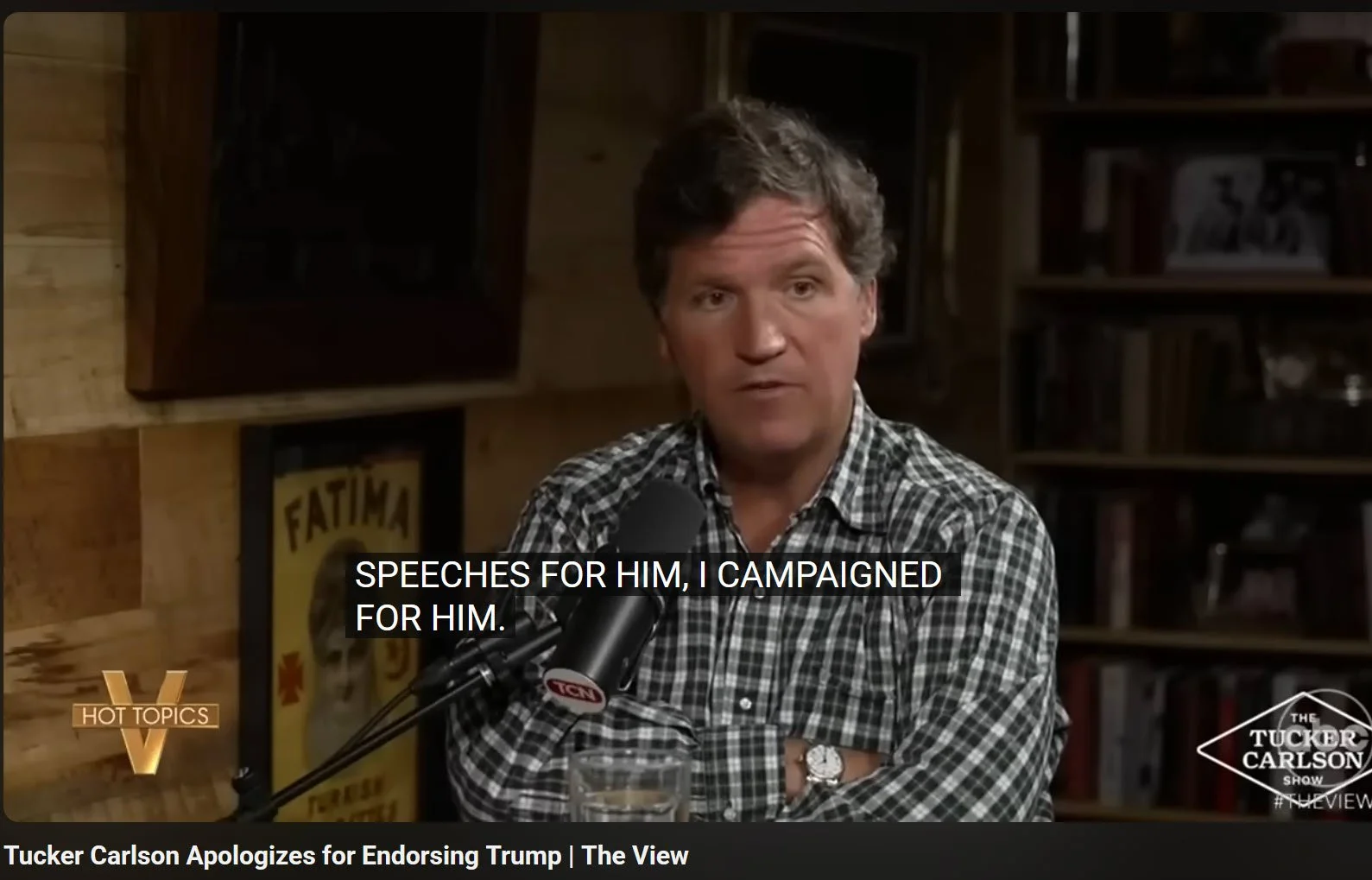 Tucker Carlson’s Schizophrenia