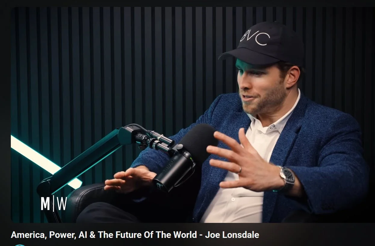 The AI Debate” Tucker Carlson vs. Joe Lonsdale