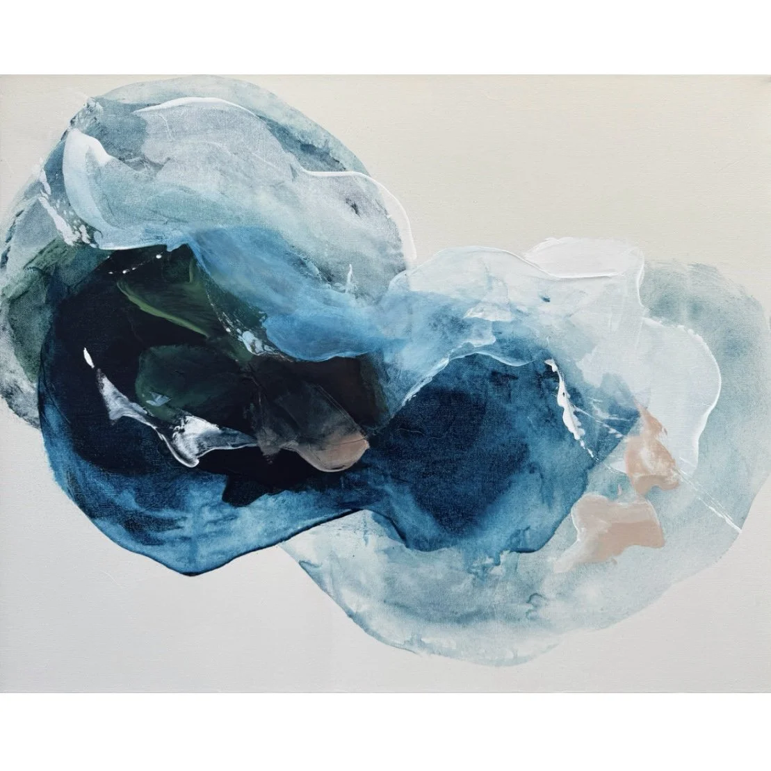 DEEP DIVE, 24x30", [Available] $1350 CAD