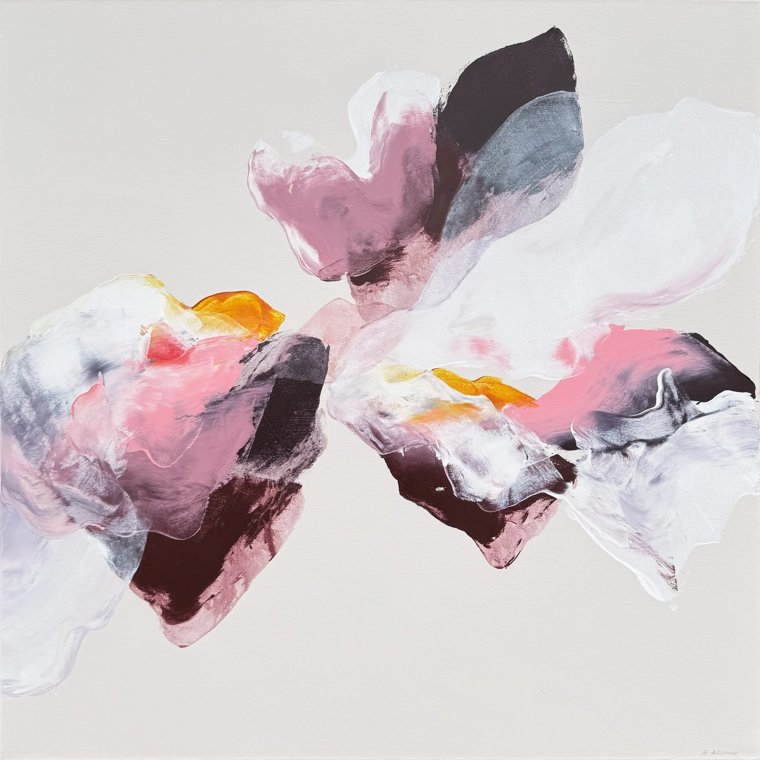 FROM THE HEART, 36 x 36", [Available] $2100 CAD