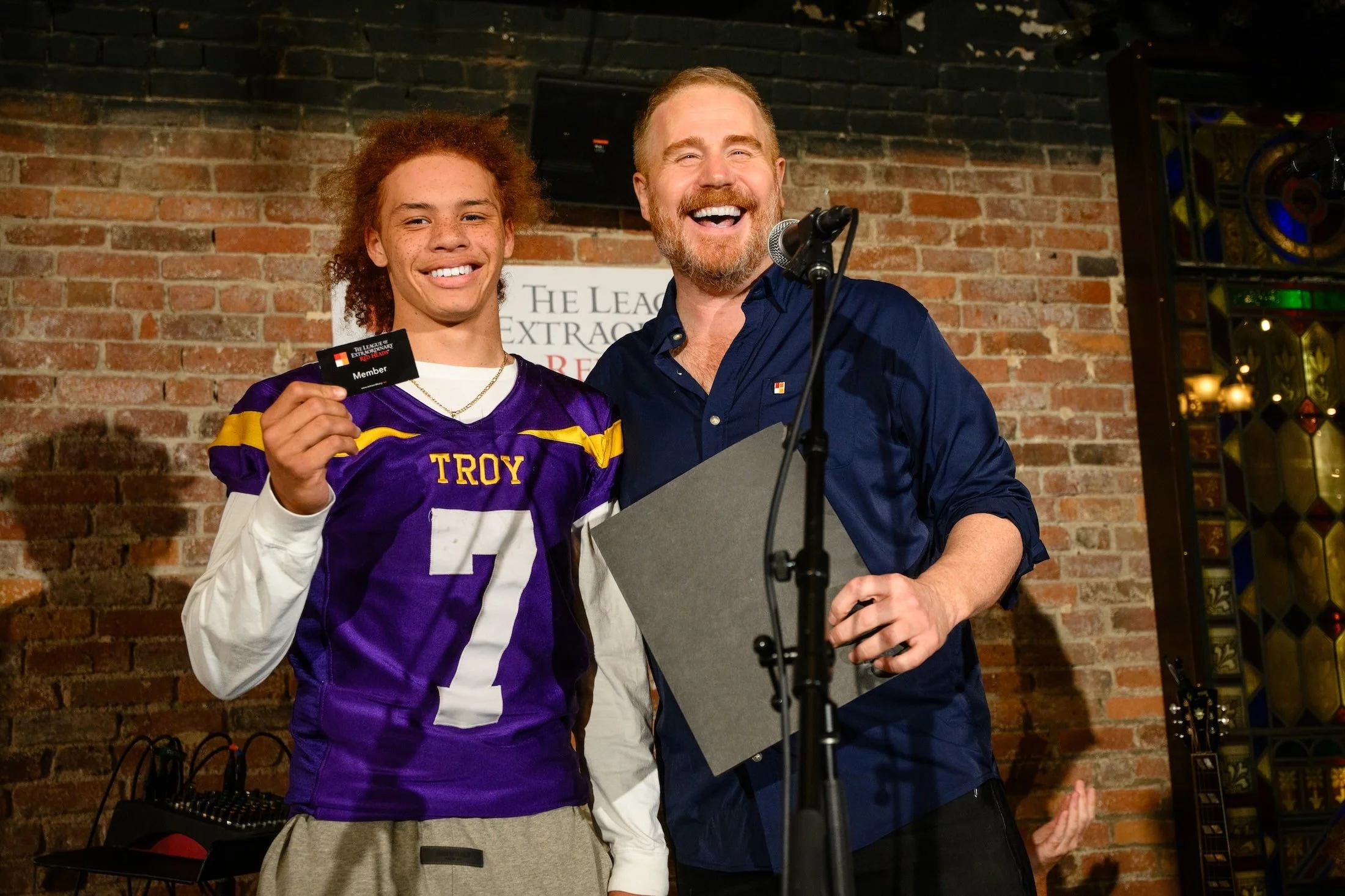 Ginger Snap: Red QB &amp; Recessive Jean Score Touchdown