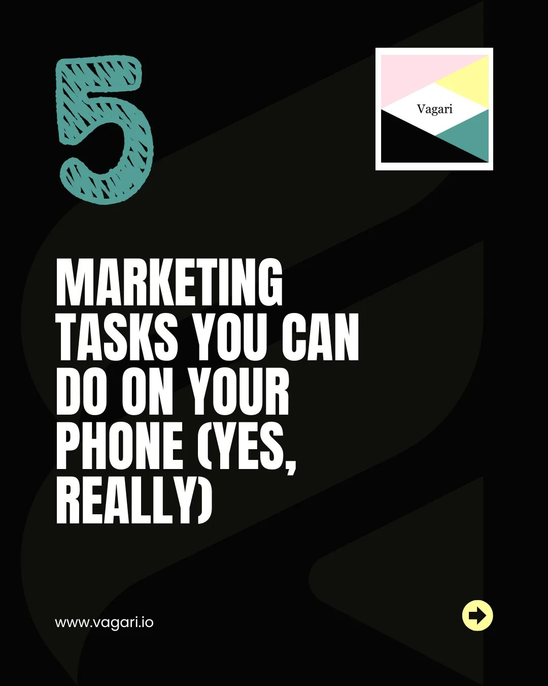 Your phone is a marketing tool whether you're using it or not.⁠
Here are 5 tasks you can knock out this week&mdash;no laptop required. Most of these take under 10 minutes, and honestly? They matter more than you think.⁠
⁠
The businesses that win aren
