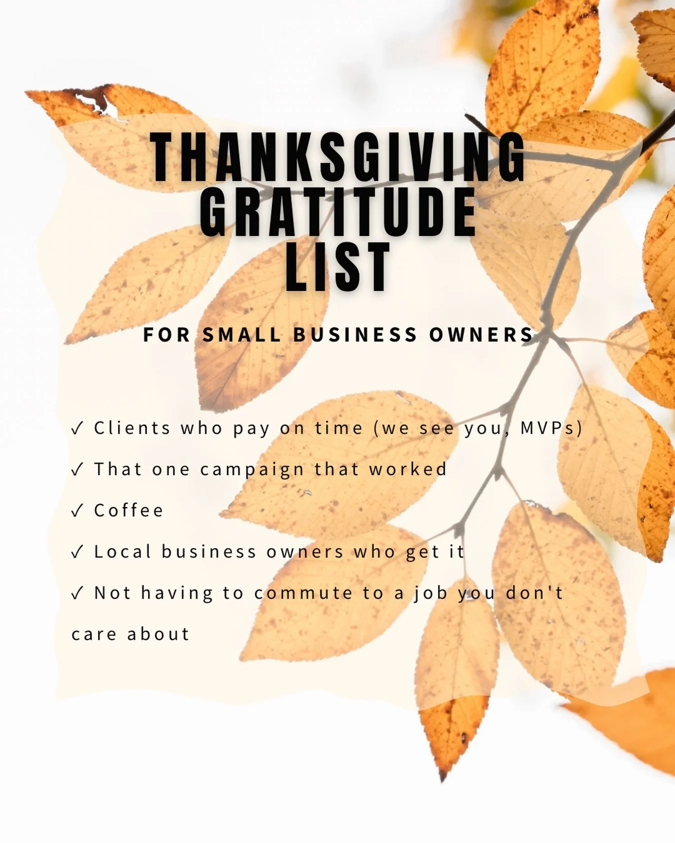 Happy Thanksgiving! 🍁