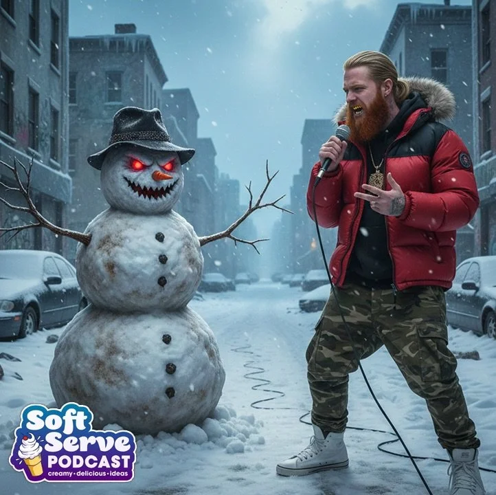 In this episode, Sawtooth Frank re-visits and reflects on two Soft Serve Podcast Christmas classics: A 2025 remix of his Eminem-inspired holiday classic, hip-hop banger, &ldquo;What&rsquo;s So Merry About Christmas?&rdquo; and the haunting short stor