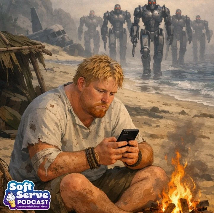 In this episode, Sawtooth talks about the snow, the Winter Olympics, and the movies, &ldquo;Send Help&rdquo; and &ldquo;Good Luck, Have Fun, Don&rsquo;t Die.&rdquo;
Listen on Podbean, YouTube, or wherever you get your podcasts. Link in comments! 
#Se