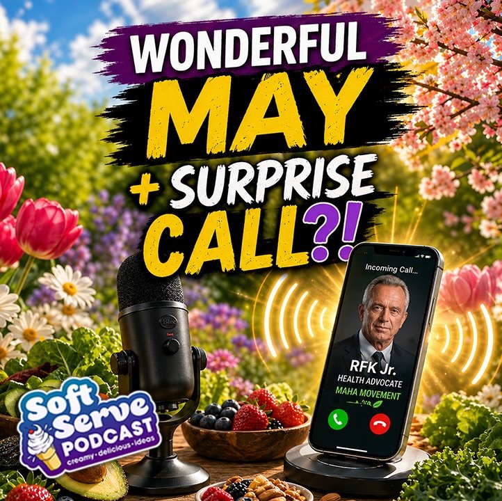 In this episode, I give a report on the &ldquo;fate of our nation;&rdquo; take a surprise call from RFK Jr. (?!) while discussing healthy changes to my diet; and talk about some of the good historical events that have happened in the month of May. I 