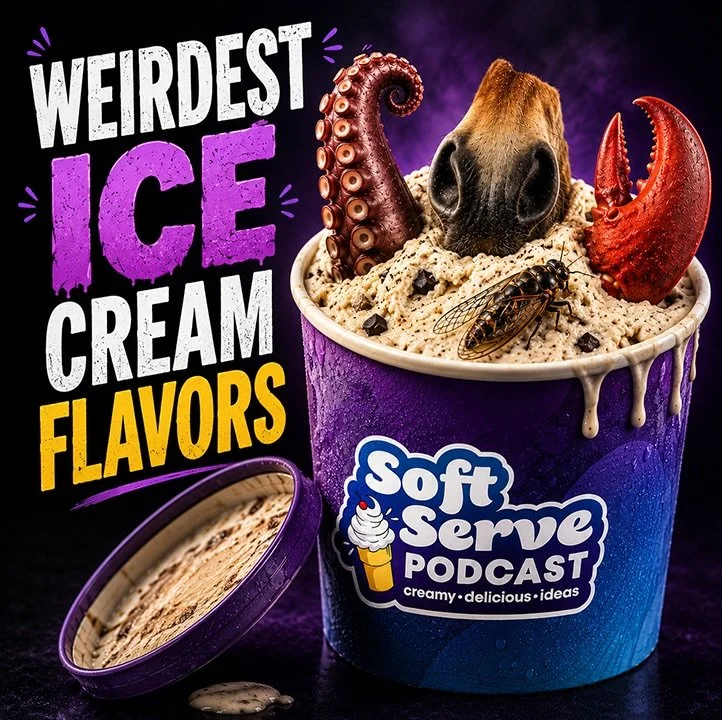 In this episode, I discuss some of the weirdest ice cream flavors in the world. 
I also give my reactions to the movies Tuner, Backrooms, and Masters of the Universe!
Available ad-free on all podcast platforms and YouTube.
Link in comments! 
#WeirdIc