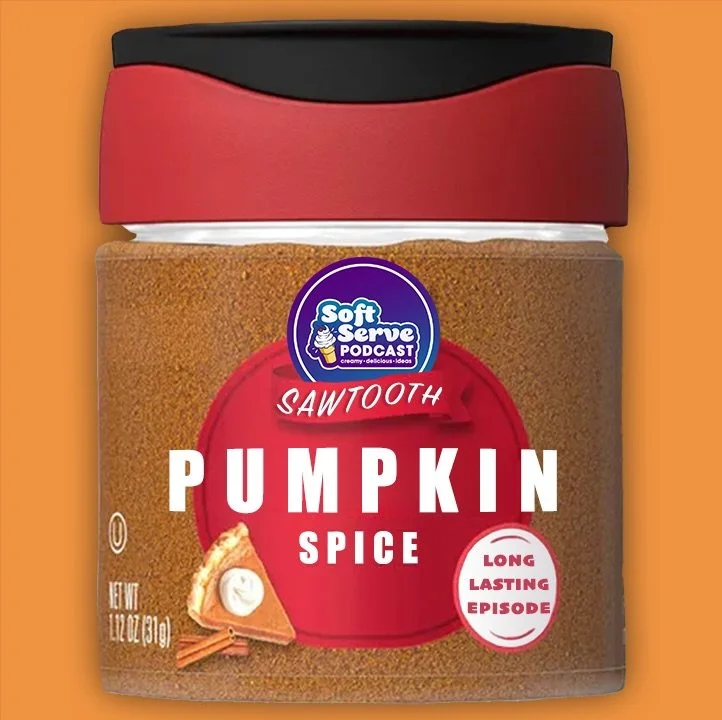 In this episode, I discuss the history of pumpkin spice and how the Starbucks Pumpkin Spice Latte led to 10 horrible pumpkin spice products. I also take a call from a new super-fan, &ldquo;Stomping Jan!&rdquo;
Available ad-free on all pod platforms.
