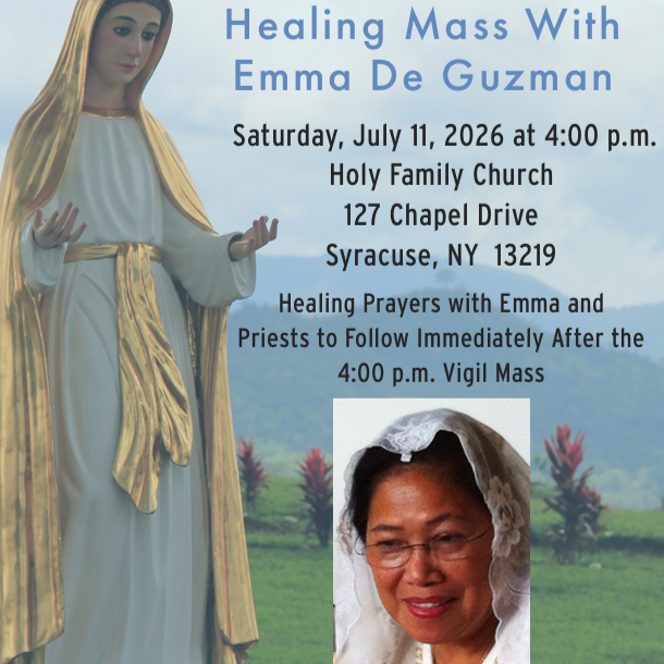 Healing Mass with Emma DeGuzman