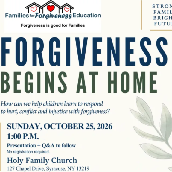 Learn About “Families for Forgiveness Education”
