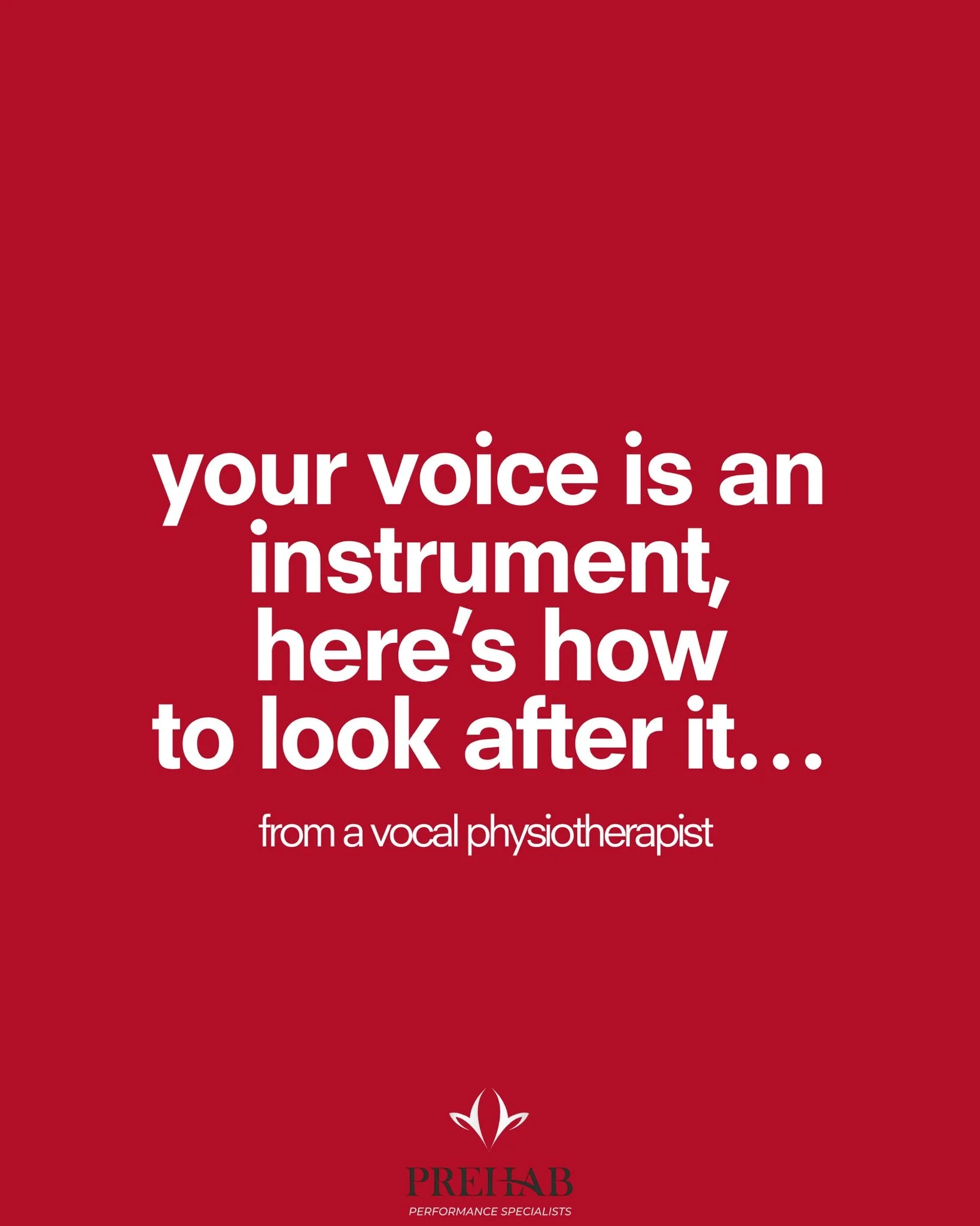 Voice care tips from a vocal physiotherapist