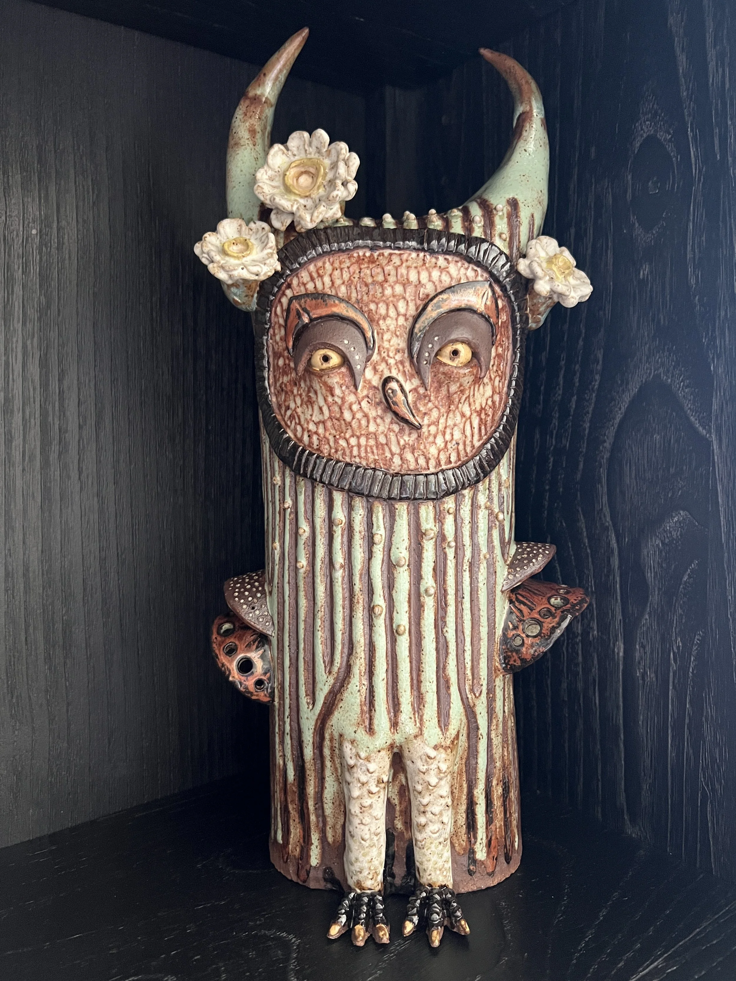 TOHONO, Specked Buff, 14" tall, $795.00