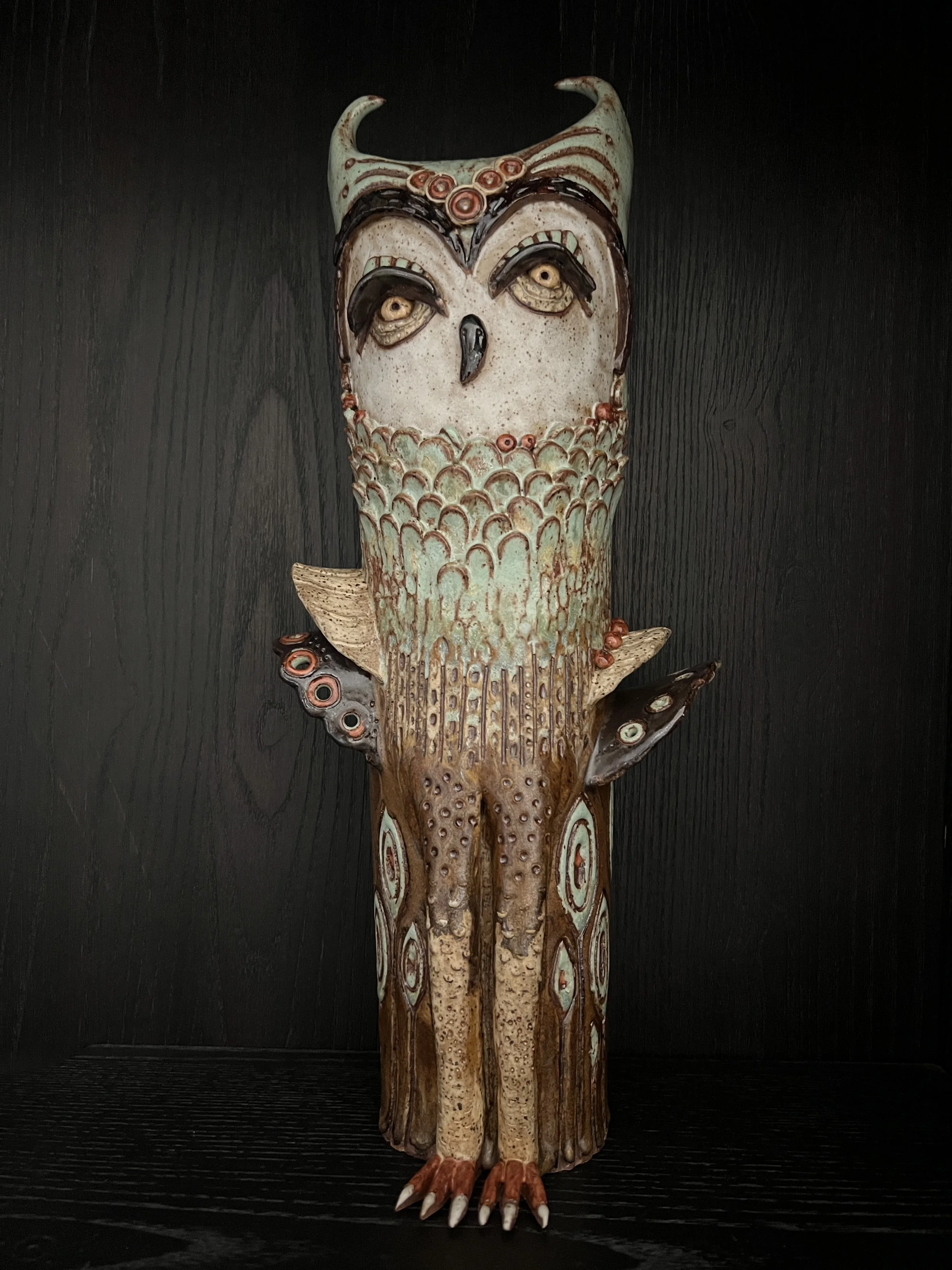 GRISELDA, Specked Buff, 16" tall, $995.00