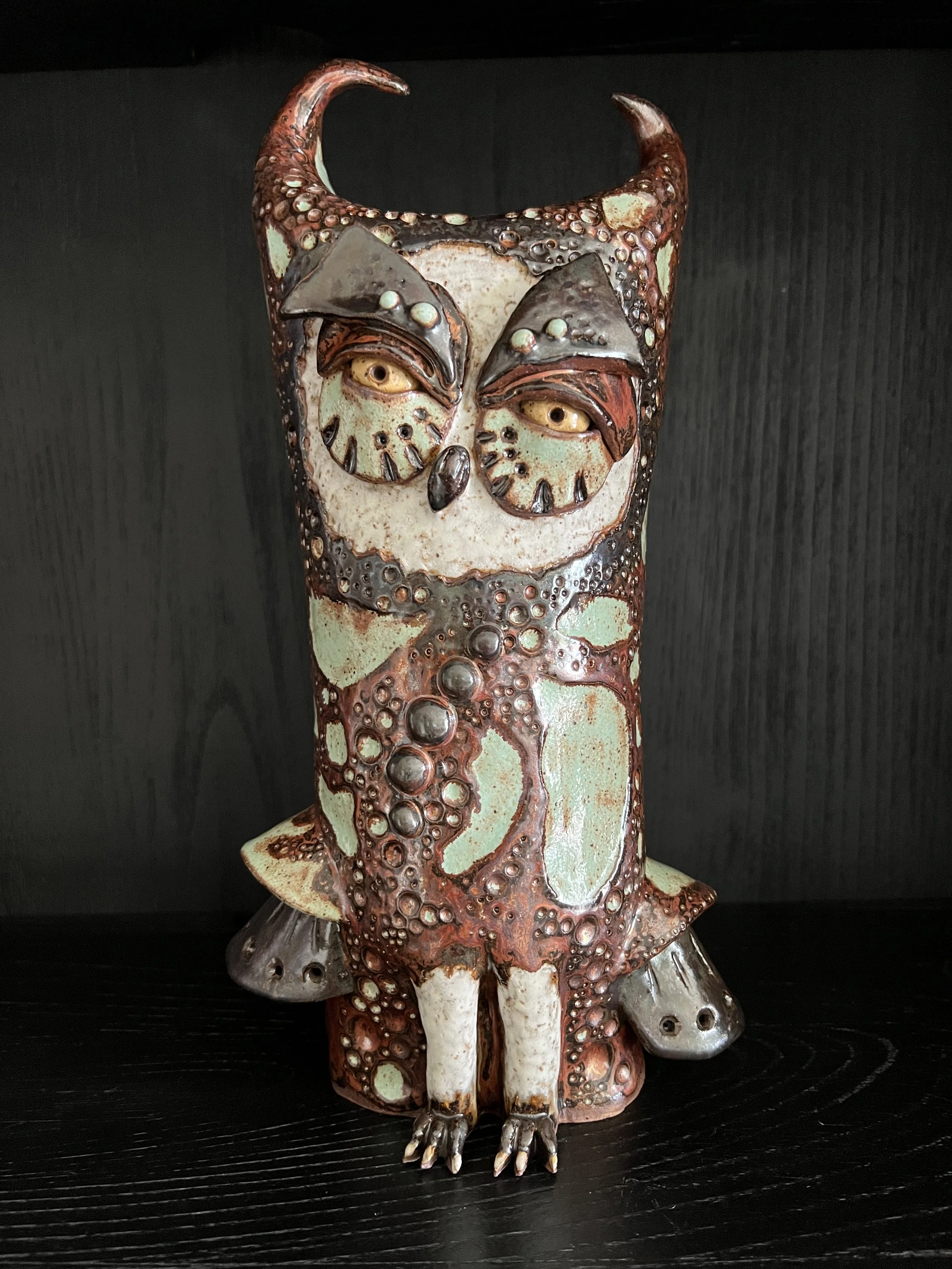 AUGUSTINE, Speckled Buff, 12" tall, $635.00